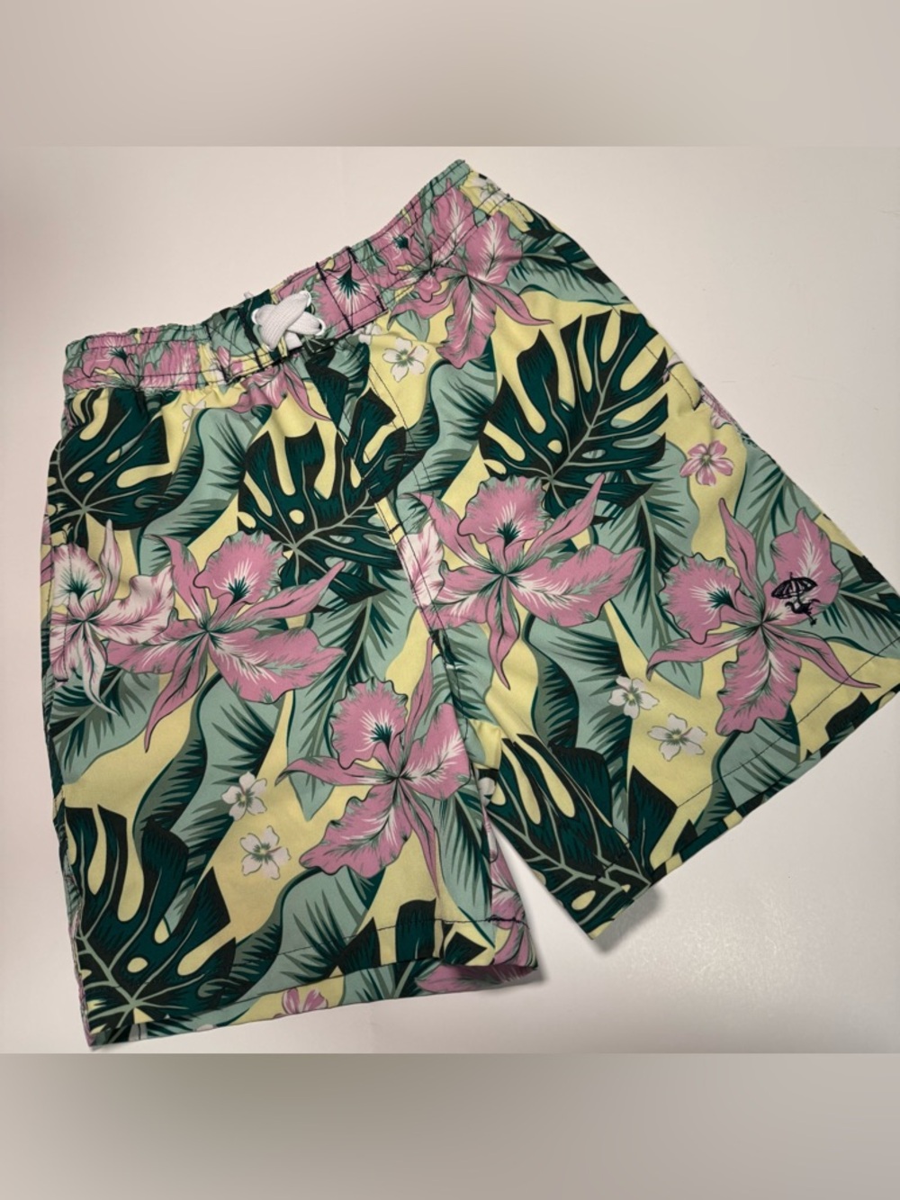 Shade Critters Boy’s Swim Shorts Size 6 Tropical Floral